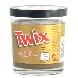 Шоколадная паста Твикс с кус. печенья 200г