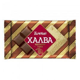 Халва подсолнечная с какао "Тимоша" 250 гр (АПК)
