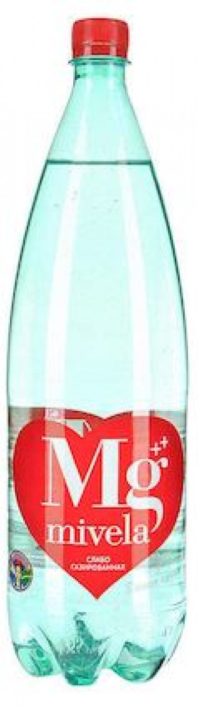 Вода леч.-ст. сл/г "Mivela Mg++" 1л