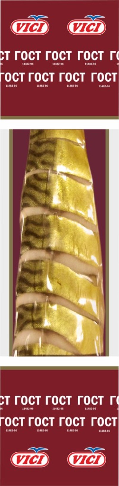 АКЦИЯ!!!Скумбрия Атлантическая VICI рез. б/г х/к 300г