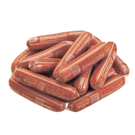 АКЦИЯ!!! Сосиски Домашние в целлюлоз. оболочке 420гр МГС Мясн/ряд