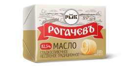 АКЦИЯ!!! БЗМЖ Масло "Традиционное" 82,5% 180г Рогачевъ
