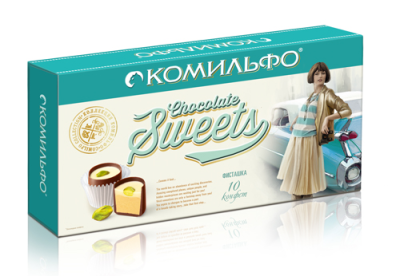 Конфеты фисташка Комильфо 116г