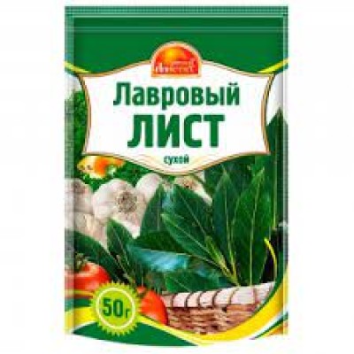 Лавровый лист "Русский аппетит" 50гр