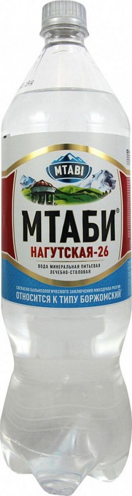 Минеральная вода МТАБИ 1,25л