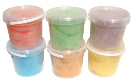 Сладкая вата "МУМИ-СЛАСТИ" в ассортименте 50гр ведро