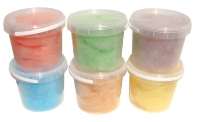 Сладкая вата "МУМИ-СЛАСТИ" в ассортименте 50гр ведро