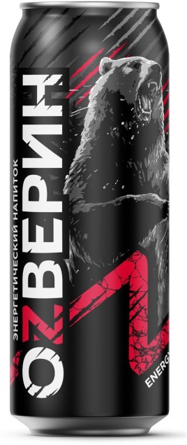 Энергетический напиток "Озберин" темный 0,5л