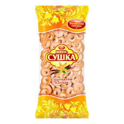 Мини сушка с ароматом ванили Волжский пекарь 180гр