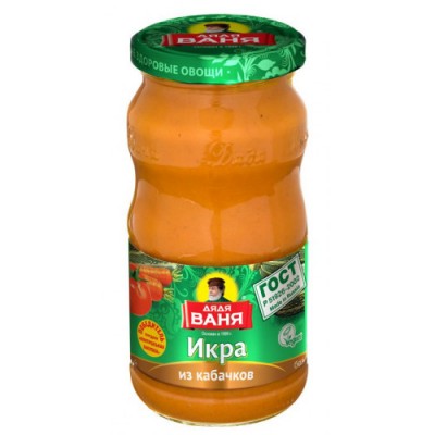 Икра из кабачков Дядя Ваня с/б 460 г