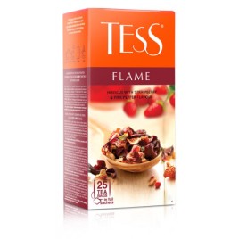 Чай Тэсс Флэйм клубника/апельсин 25пак.