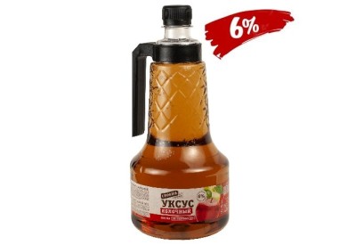 Уксус столовый яблочный "Стоев" 970мл 6%