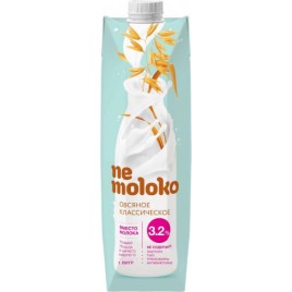 БЗМЖ Напиток овсяный класс."Nemoloko "1л