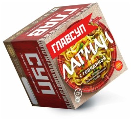 Лагман с говядиной 250г Главсуп