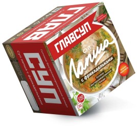 Суп лапша с фрикадельками 250г Главсуп