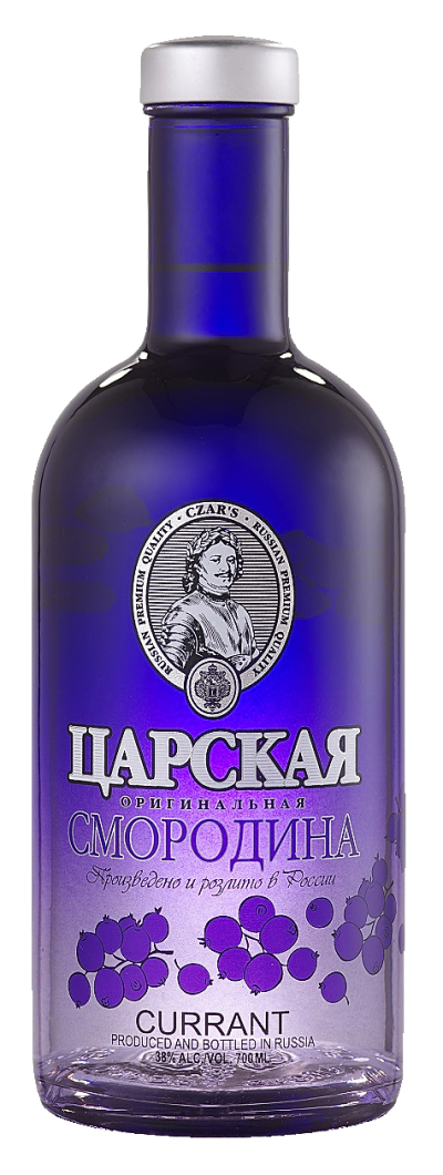 Настойка горькая Царская оригинальная смородина 0,7л 38%
