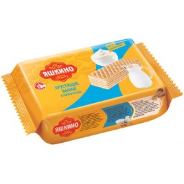 Вафли Яшкино сливочные 200г