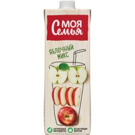 Сок Яблоко-Микс Моя Семья 0,95л