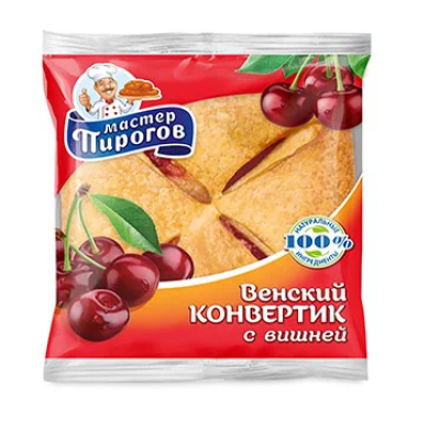 Конвертик с вишней Мастер Пироговъ 70г Коломенский