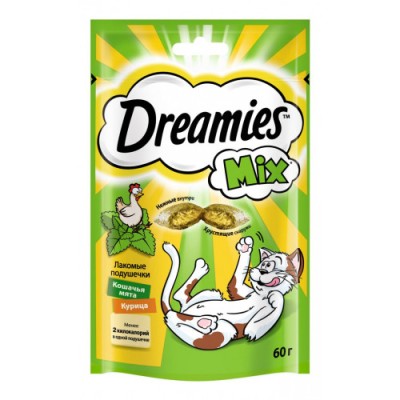 Dreamies микс с курицей и мятой 60г