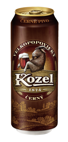 Пивной напиток Велкопоповицкий Козел темный 0,45 ж/б.3,7%