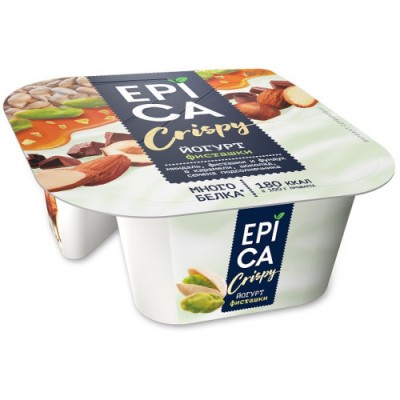 БЗМЖ Йогурт Эпика с фисташками 10,5% 140гр