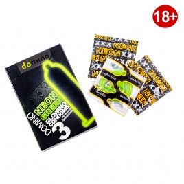 Презервативы DOMINO NEON GREEN