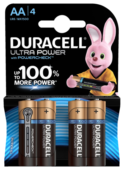 Батарейки Duracell UltraPower AA 4шт