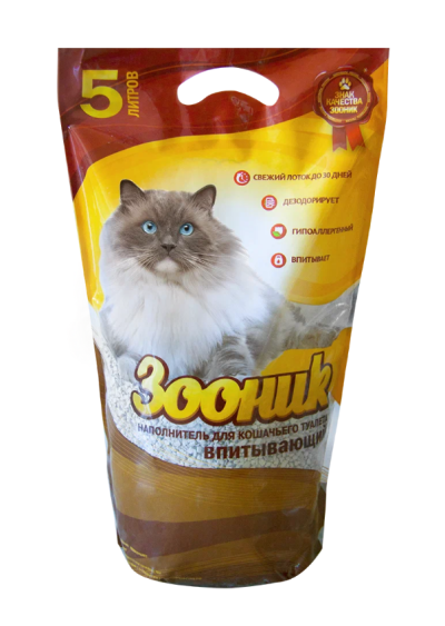 Наполнитель Зооник впитывающий 5л