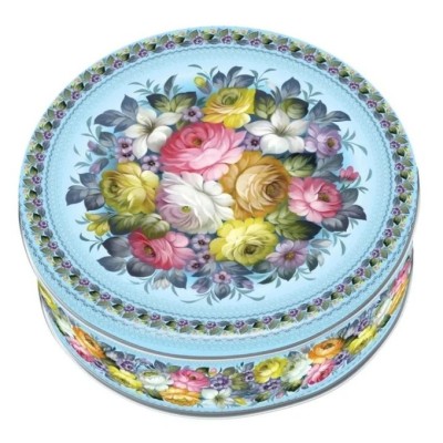 Печенье Жостовская Роспись с кокос. стружкой 400г