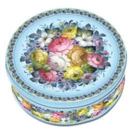 Печенье Жостовская Роспись с кокос. стружкой 400г