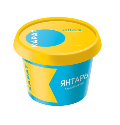 БЗМЖ Сыр плавленый Янтарь 45% Карат 230г