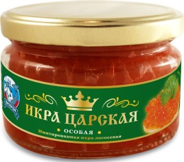 Икра  Царская имитированная лососевая ст/б 220г