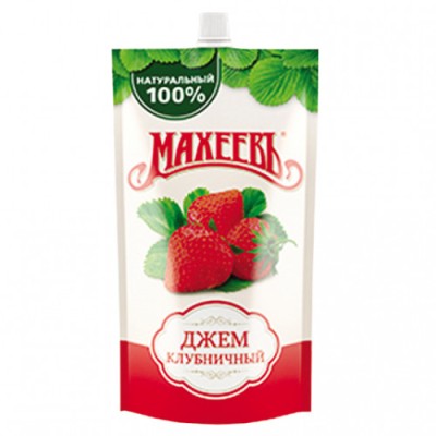 Джем Махеевъ Клубника 300гр д/пак