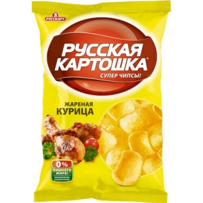 Чипсы Русская картошка Курица 80г