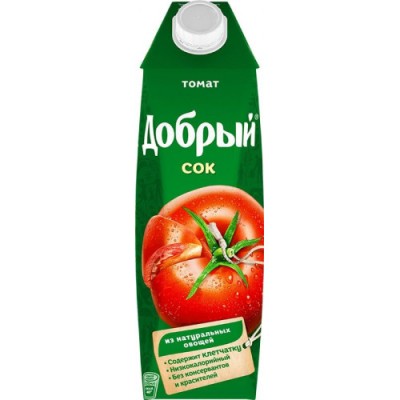 Сок Добрый томатный 1л