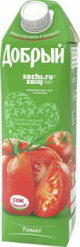 Сок Добрый томатный 1л