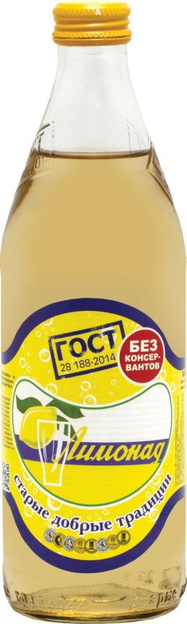 Лимонад "ГОСТ" газ. 0,5л ст/б