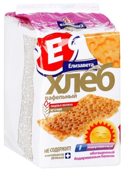 Хлебцы Елизавета Йодированный 80г