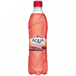 Вода Аква Минерале Черешня газ 0,5л пэт