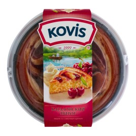 Пирог бисквитный Вишня Ковис 400г