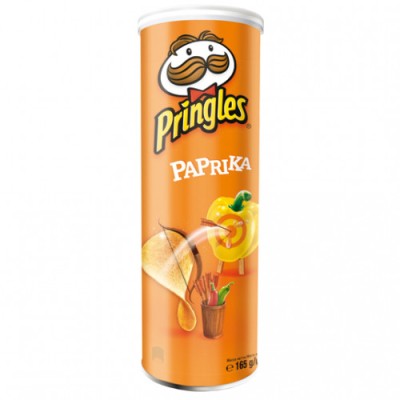 Чипсы Принглс Паприка.165г