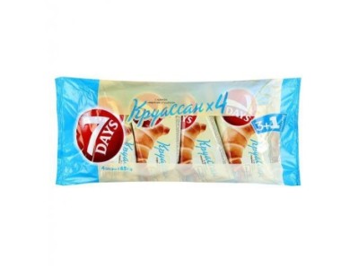 Круасаны "7Days" 3+1 Вареная сгущенка 260гр