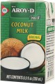 Кокосовое молоко 17-19% 250мл AROY-D
