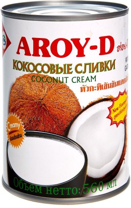 БЗМЖ Кокосовые сливки  560мл ж/б AROY-D