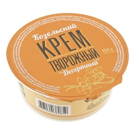 БЗМЖ Крем творожный "Десертный" 15% 150гр Козельский