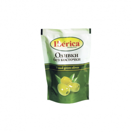 Оливки Iberica б/к 170гр дой-пак