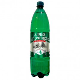 Вода "Аллея Источников" №4 газ 1,5л