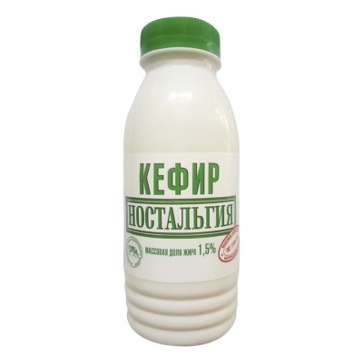 БЗМЖ Кефир Ностальгия 1,5% 300г