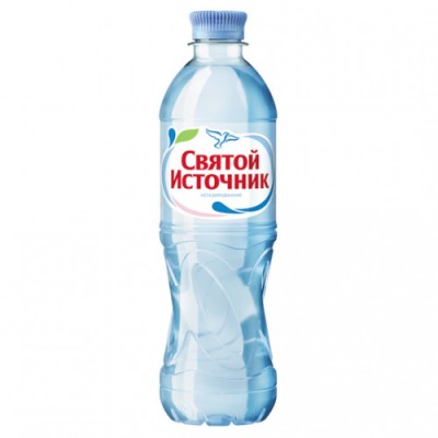 Вода Святой источник б/газ 0,5л пэт
